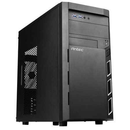 ANTEC Value Solution Series VSK3000 Elite, Black SGCC Micro ATX Tower Computer Case VSK3000ELITE